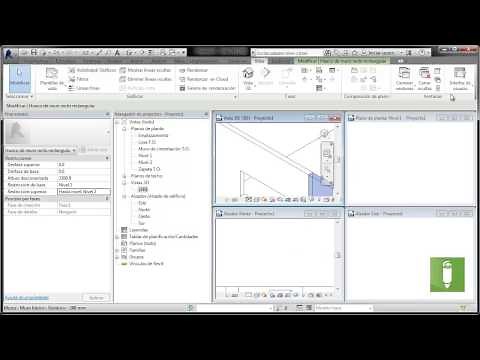 REVIT - Huecos en Muros Video-Tutorial