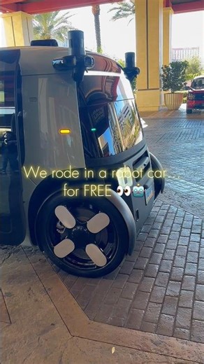 We Took a FREE Robot Car in Vegas 🤖🚘 | First Zoox Ride| By Manna