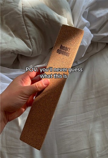 It looks simple — but this little piece of cork can completely transform how your body feels!✨ Meet the Heart Opener: a tool designed to open your chest, release tension, and reconnect you with your breath🌿🤍 ORDER YOURS TODAY 👉🏼 www.heartopenerbrand.com #heartopener #wellnessjourney #posturerelease