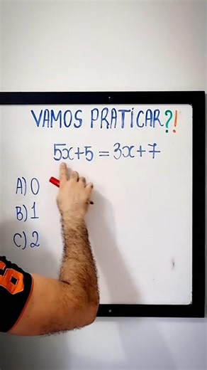 Learn first-degree equations in 1 minute with Professor Freedson Sousa.
