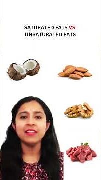 Saturated vs Unsaturated Fats Explained | MUFAs & PUFAs in 90 Seconds