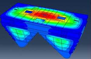 【ABAQUS】壳体-矩形料仓有限元分析