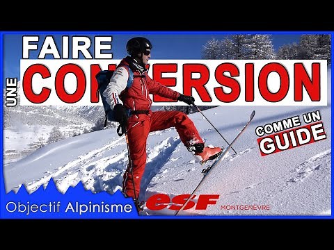 TUTORIAL: HOW TO DO CONVERSIONS IN SKI TOURING - with the ESF of Montgenèvre