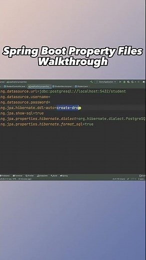 Spring Boot | Property Walkthrough