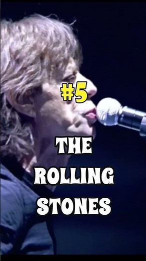 The Top 10 Live Bands #rockmusic #classicrock #music #hits