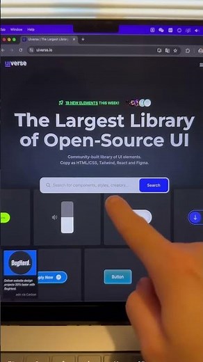 This Website Has Every UI Element You Need 😳 (Free + Open Source)