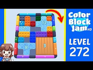 Color Block Jam Level 272 Solution Walkthrough