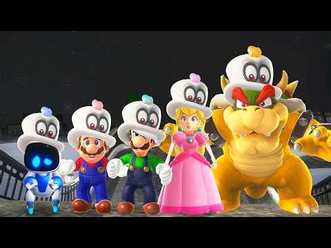 Super Mario Odyssey - All Characters (Full Games)