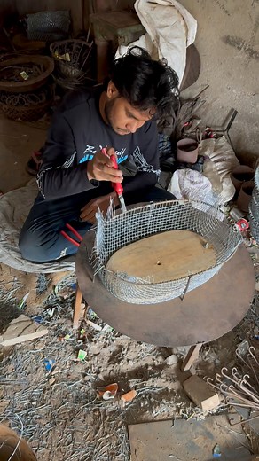 948K views · 6.3K reactions | Talent of village boy creates amazing items from iron mesh | Monu Marwadi | Facebook