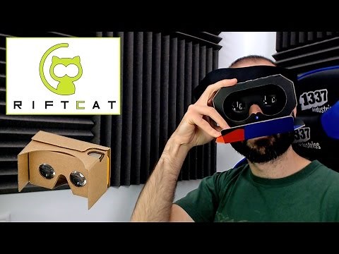 REALIDAD VIRTUAL CON EL MÓVIL! | RIFTCAT VRIDGE