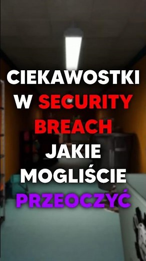 CIEKAWOSTKI Z FNAF SECURITY BREACH PART 1 #fnaf