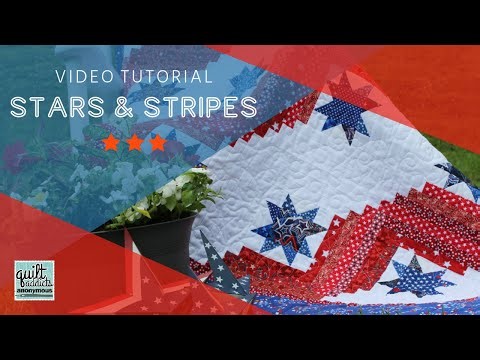 Bust Your Patriotic Stash with My Stars & Stripes Quilt Pattern!