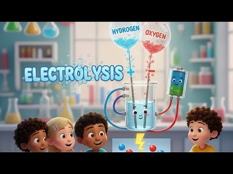 What is Electrolysis? A Fun Chemistry Lesson on How to Split Water Explained!