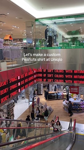 DIY Peanuts Snoopy Shirt at Uniqlo