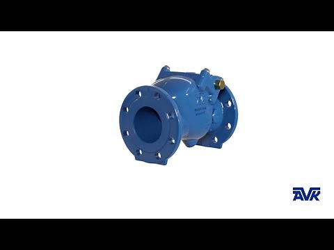 Swing check valve | function and benefits | AVK