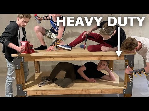 Build a Workbench with Vice - Fast & Easy DIY
