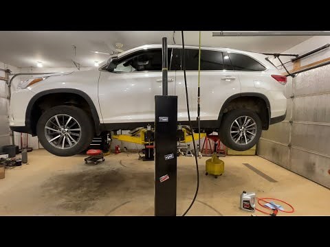 🔧 2014-2019 Toyota Highlander rear diff oil change