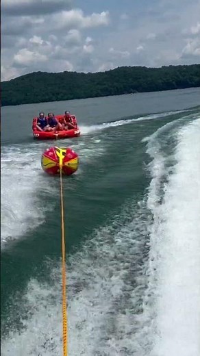 Airhead Mable inflatable towable tube three person https://amzn.to/4fG4k32