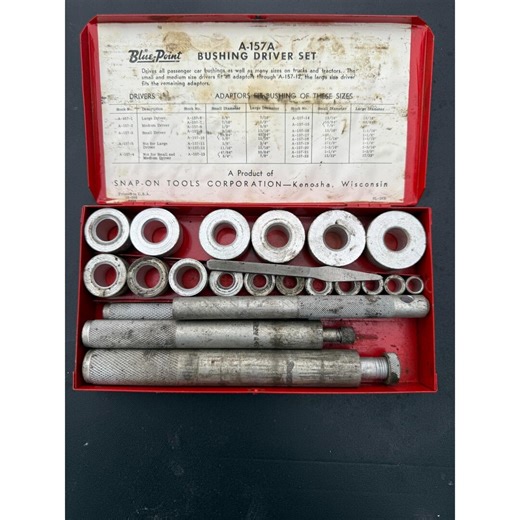 Vintage Snap on Blue Point A-157A Bushing Driver Set Original Case-100%complete - Etsy