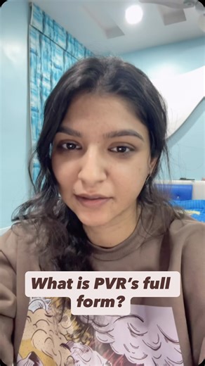 Khushi Kalra on Instagram: "Did you know this? What is the full form of PVR? @pvrpictures @pvrcinemas_official . . . . . #trend #india #pvr #news #reelitfeelit"