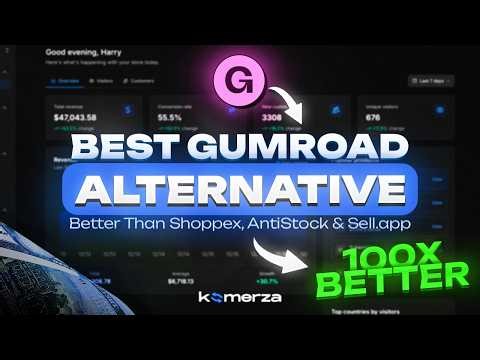 Best Gumroad Alternative 2026 | 0% Fees, AI Builder