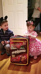 78K views · 2.5K reactions | A SHOW OF THEIR OWN... Jacob is trying, but Hannah is far from giving her brother the answers he wants. They're off to see Disneyonice2018. Daddy's boss and his friends. #mickeymouse #minniemouse #friends #brother #sister #family #love MickeyMouse 6abc Action News #dressup | Adam Joseph | Facebook