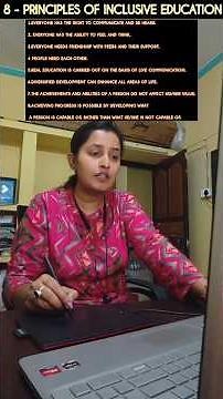 8-Principles of Inclusive Education. for JT, SSB TGT,OSSTET,CTET OTET , OAVS ,PGT, Arpita mam #2026