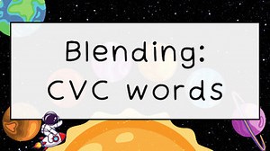 Super Blenders: CVC Word Blending Slides