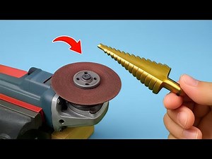 No one will believe this - Sharpen drill bits quickly and correctly in just 2 Minutes!