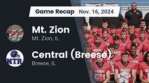 Football Recap: Mt. Zion's Win on Saturday Extends Winning Streak to Six