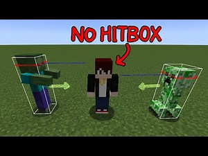 Can mobs attack a player with no hitbox?