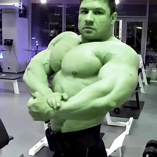 The Hulk: Ultimate Gym Motivation for Muscle Building