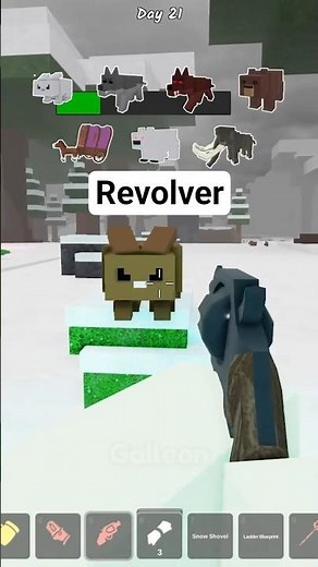 Revolver Damage Test – How Many Hits to Kill?! 🔫💥 | 99 Nights in the Forest