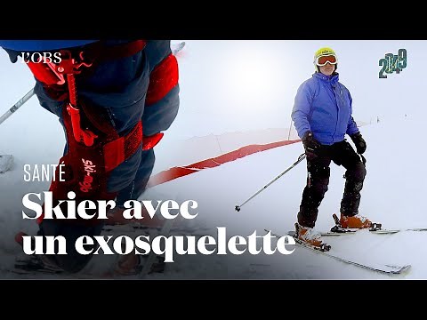 A 72 ans, il skie avec un exosquelette et repousse les limites de son corps