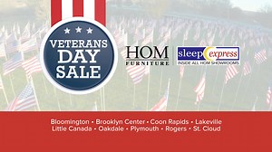 🇺🇸 During the Veterans Day Mattress Sale at HOM Sleep Express, get an extra 10% off sale prices on quality mattress brands, Luxuria and Thomas Cole Sleep when you spend $999 . Plus, get free delivery and set-up. See store for details. https://bit.ly/3RfA8Qy #homfurniture #noplacelikehom #homsleepexpress #luxrua #thomascolesleep #veteransdaysale #mattresssale | HOM Furniture