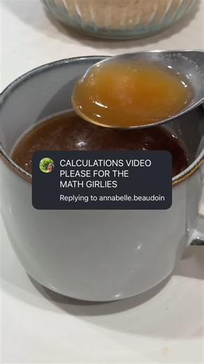 Brianne Graber on Instagram: "Simple bone broth calculation ☺️"