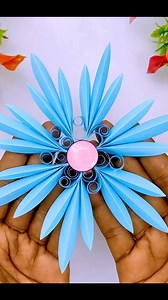 Beautiful Paper Cutting Snowflake For Home Decorations #crafts #papercraft #homemade #snowflakes #homedecor | Creative Art & Craft Ideas