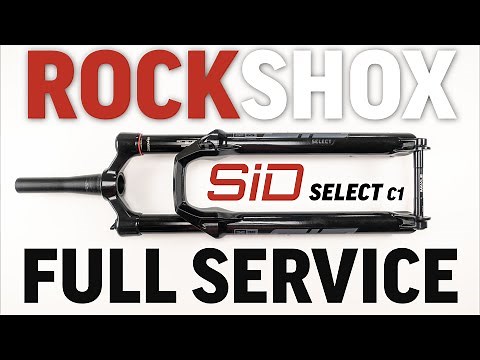RockShox SID Select 35 C1 Chassis With Race day Damper Full 200 hour Service guide for beginners.
