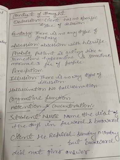 MSE # mental health examination for # nursing students