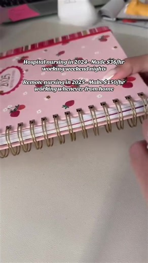 Did you know just 1 year of nursing experience can qualify you for remote roles paying $60 /hr, with no patients and full flexibility? 2026 doesn't have to be another year of burnout. Work from home, take control of your schedule, and still make a great income. Comment REMOTE and I'll send you the list of high-paying remote nursing jobs that would be perfect for you. #remoteworklife #remotework #workfromhome #wfhlife