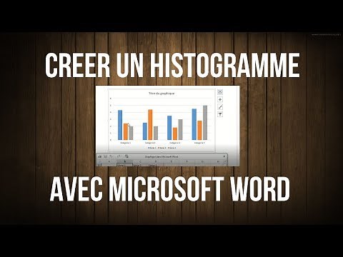 Créer un histogramme sur Office Word