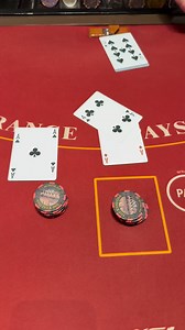 Splitting aces vs a 9, Vegas Live, Venetian | Paul Contino