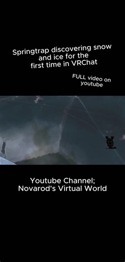 Springtrap discovering something new. Watch full video on youtube. :D #springtrap #fnafvr #vrchat