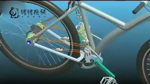 无链条自行车原理介绍