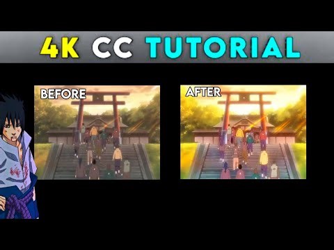 Perfect 4K CC Color Grading for Anime Edits | Full Tutorial 🔥
