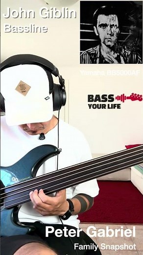 Peter Gabriel - Family Snapshot - John Giblin Bassline
