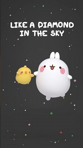 Twinkle Twinkle… But It’s Molang 🥹🌟 #molangandpiupiu #Nurseryrhymes #Lullaby #Bedtime