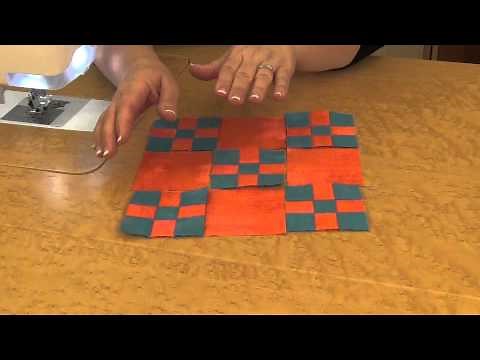 Machine Minute: Simple Single Irish Chain