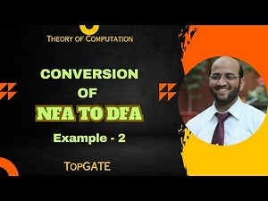 Conversion of NFA to DFA | Example 2 | Formal Languages & Automata Theory | TOC