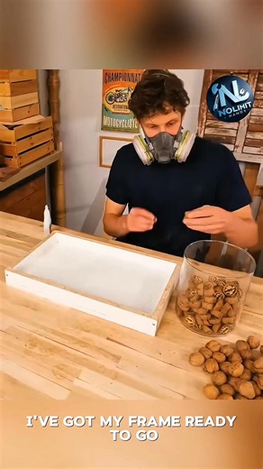 Watch as we turn simple walnut shells into a breathtaking handcrafted lamp! 🌰💡 In this video, we take you step by step: 0:00 – Cutting walnuts in half 0:05 – Gluing them onto the lamp frame in an intricate pattern 0:11 – Using a torch for precision setting 0:13 – Trimming excess wood for a clean finish 0:17 – Cutting out the circular base 0:21 – See the finished walnut lamp glow beautifully! Perfect DIY project for home décor enthusiasts, craft lovers, and anyone who loves unique lighting idea